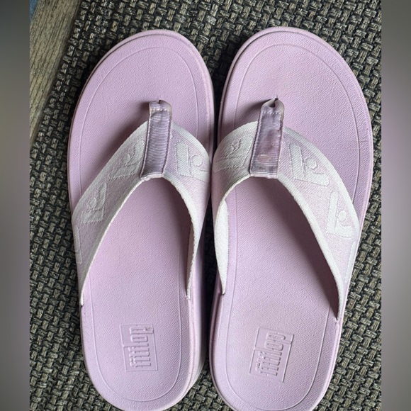 Women’s Fitflops SURFF Webbing Toe-Post Sandals Size 7 - Picture 1 of 12